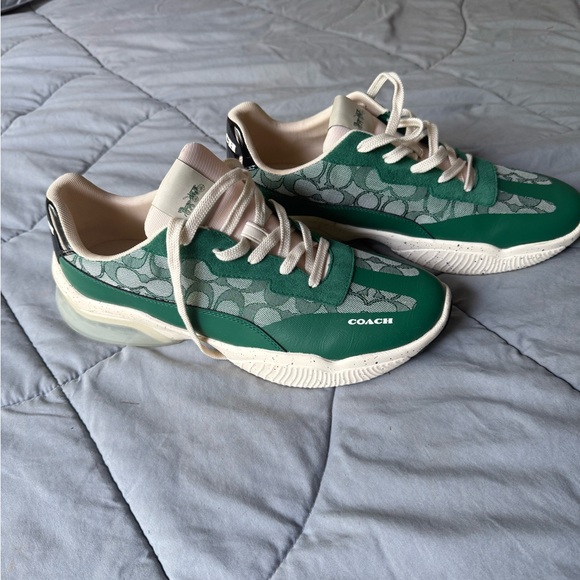 New Coach Emerald Sneakers - Picture 1 of 10